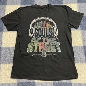 Y2K Southpole Graphic T-Shirt Headphones Souls Street Men's L